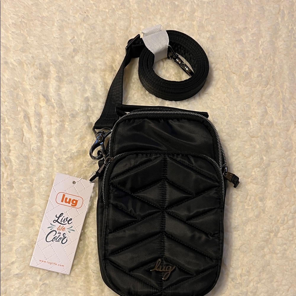 Lug Skeeter 2 Black Crossbody Bag